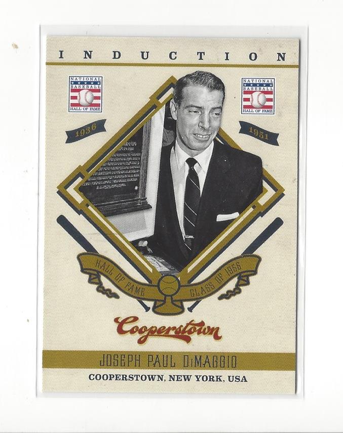 2012 Panini Cooperstown Induction #11 Joe DiMaggio