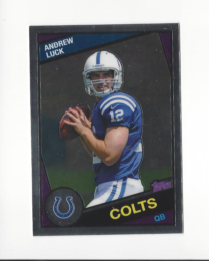 2012 Topps Chrome 1984 #1 Andrew Luck