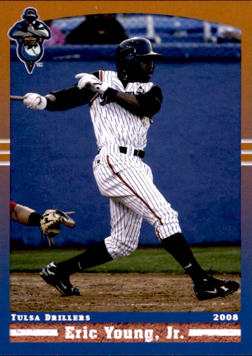 2008 Tulsa Drillers Grandstand #28 Eric Young Jr.