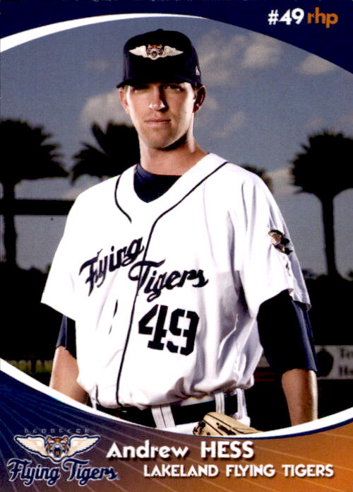 2009 Lakeland Tigers Grandstand 17 Andrew Hess Kalamazoo Michigan