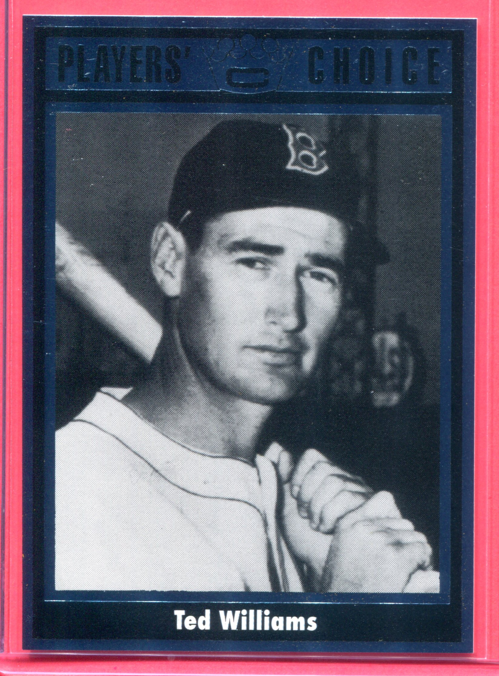 1993 Cartwright's Player's Choice Blue Foil Card #9 Ted Williams 