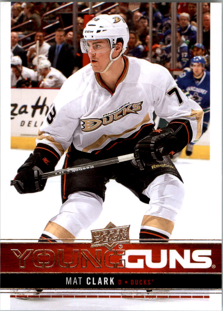 2012-13 Upper Deck Hockey Card Pick (Base) Young Gun YG