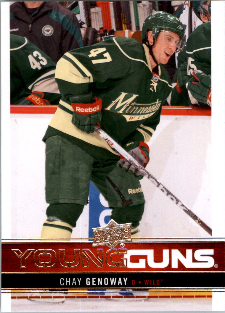 2012-13 Upper Deck Hockey Card Pick (Base) Young Gun YG