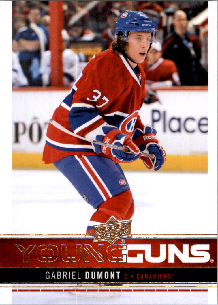 2012-13 Upper Deck Hockey Card Pick (Base) Young Gun YG