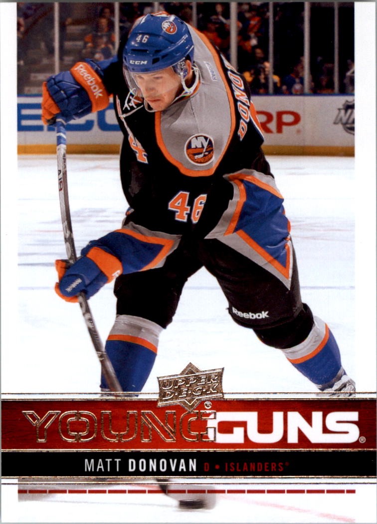 2012-13 Upper Deck Hockey Card Pick (Base) Young Gun YG