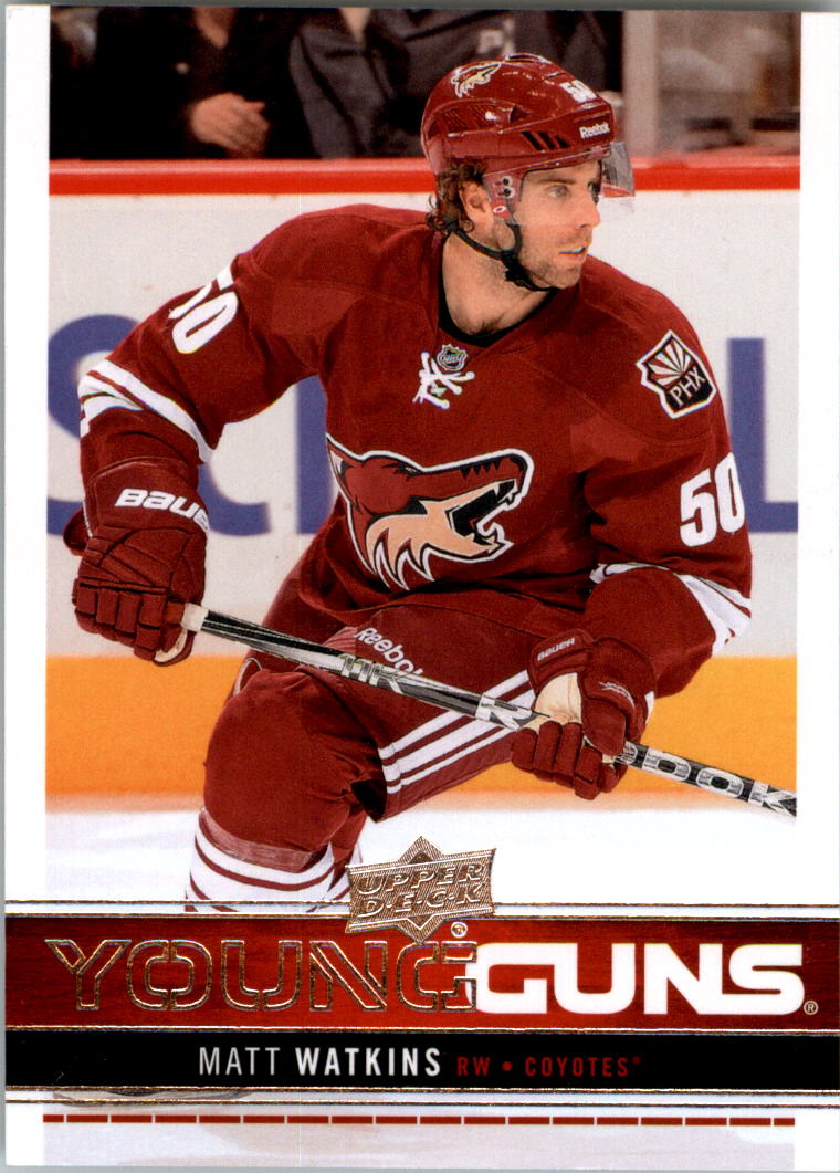 2012-13 Upper Deck Hockey Card Pick (Base) Young Gun YG