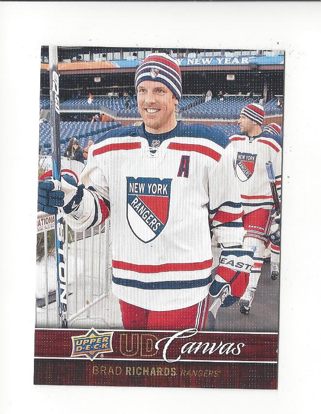 2012-13 Upper Deck Canvas #C57 Brad Richards