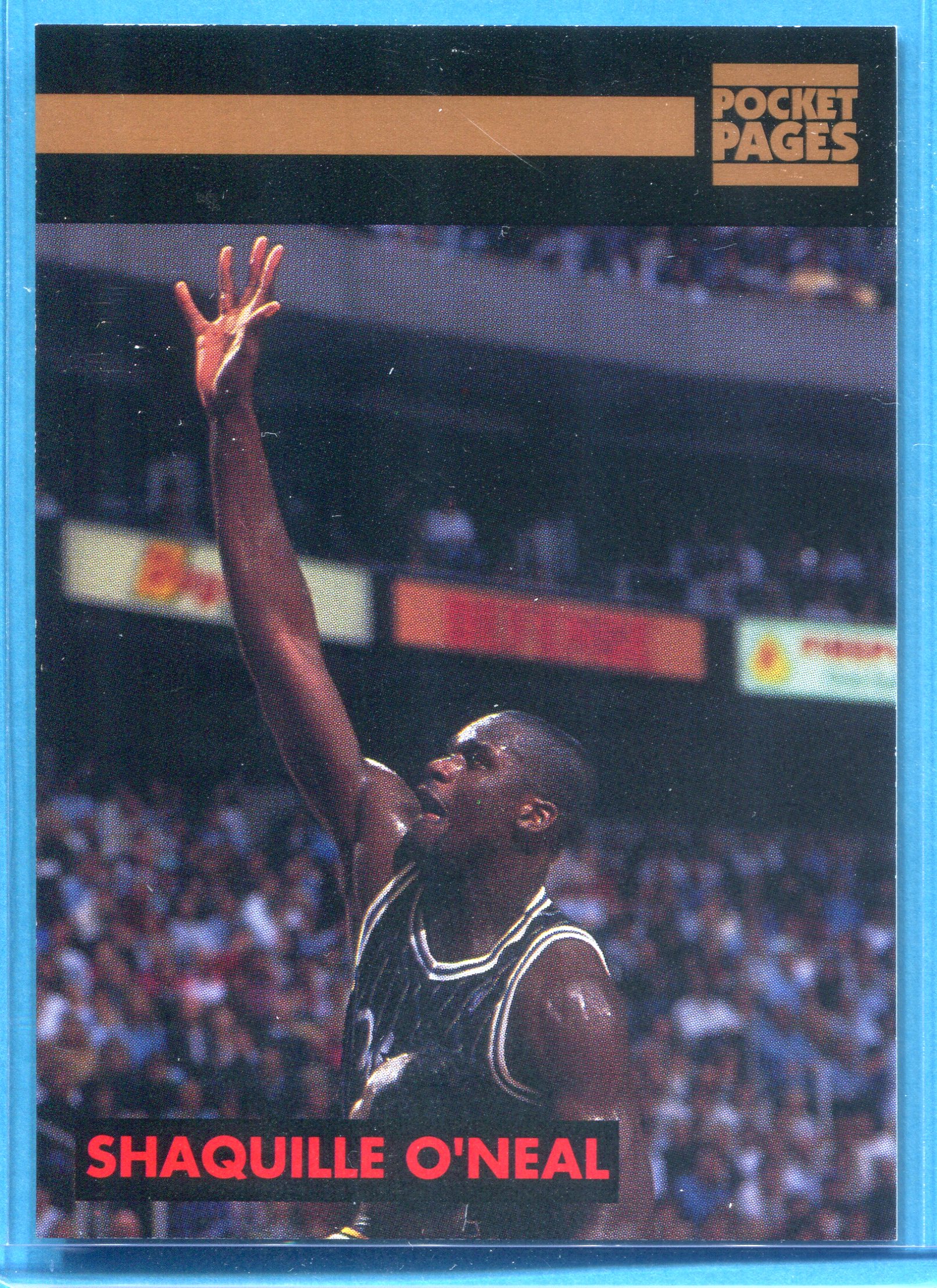 1993 Pocket Pages Trading Card #38 Shaquille O'Neal