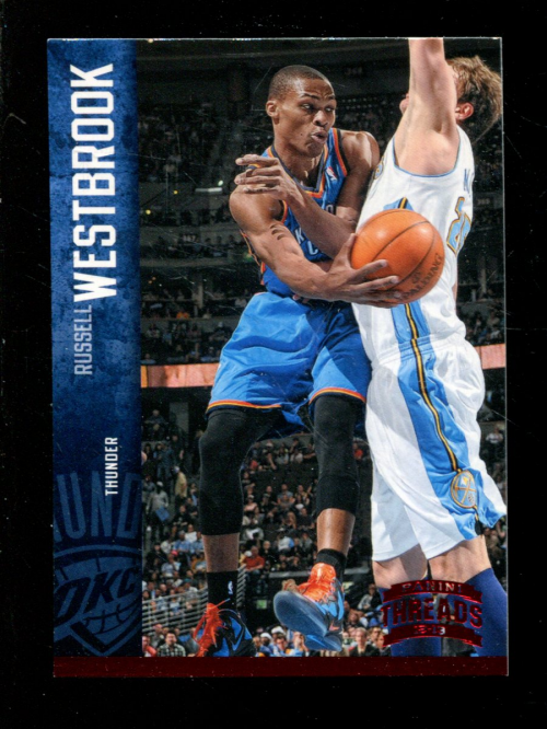 2012-13 Panini Threads Century Proof Red #99 Russell Westbrook