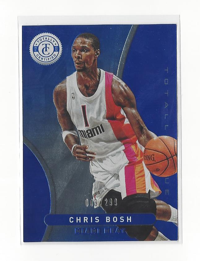 2012-13 Totally Certified Blue #30 Chris Bosh