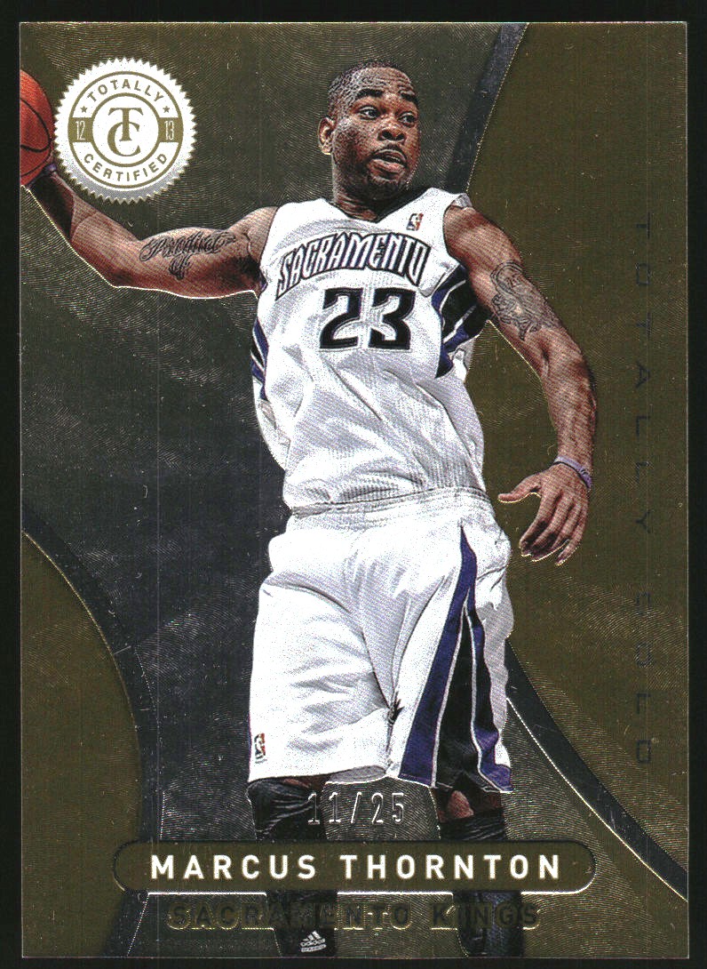 2012-13 Totally Certified Gold #188 Marcus Thornton
