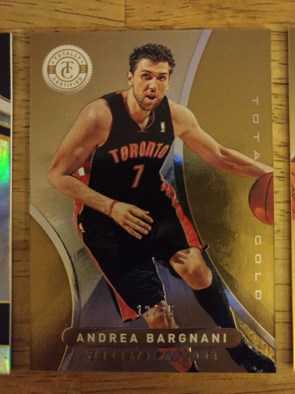 2012-13 Totally Certified Gold #212 Andrea Bargnani