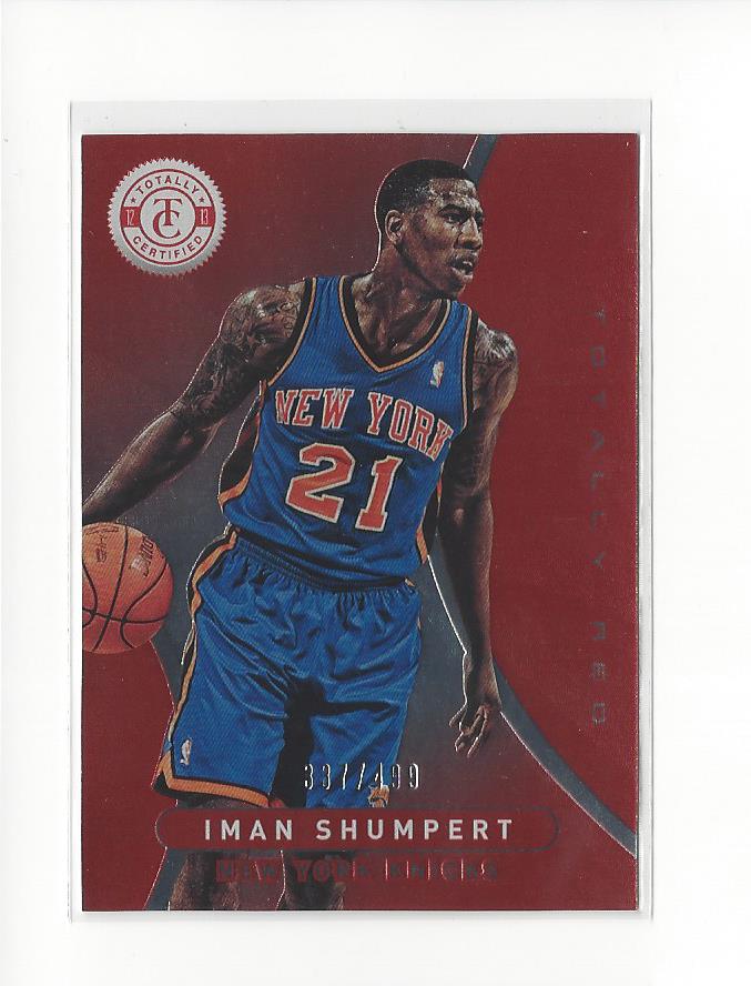 2012-13 Totally Certified Red #18 Iman Shumpert