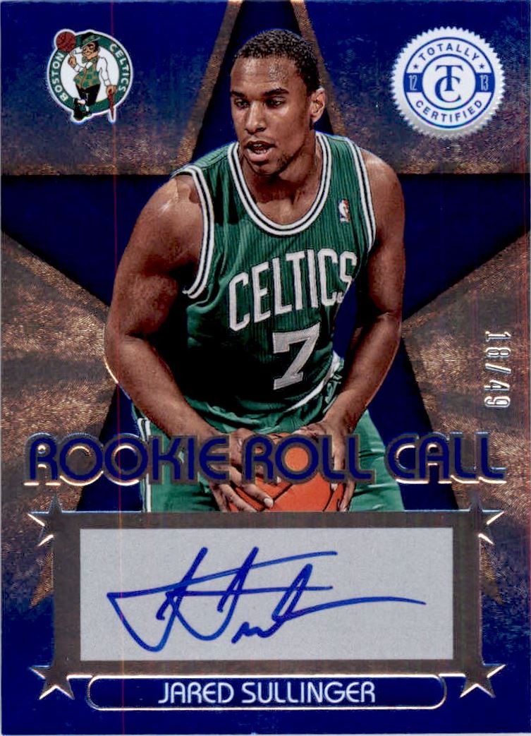 2012-13 Totally Certified Rookie Roll Call Autographs Blue #31 Jared Sullinger/49