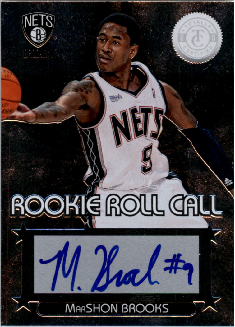 2012-13 Totally Certified Rookie Roll Call Autographs #14 MarShon Brooks
