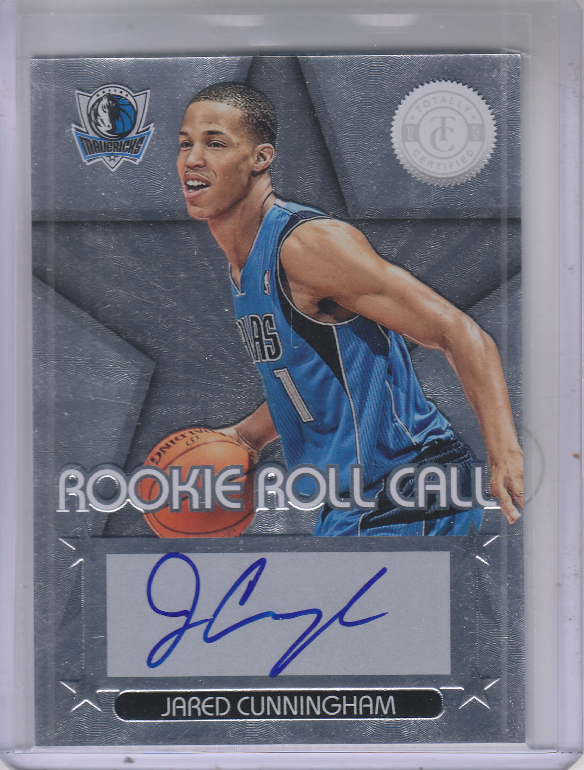 2012-13 Totally Certified Rookie Roll Call Autographs #55 Jared Cunningham