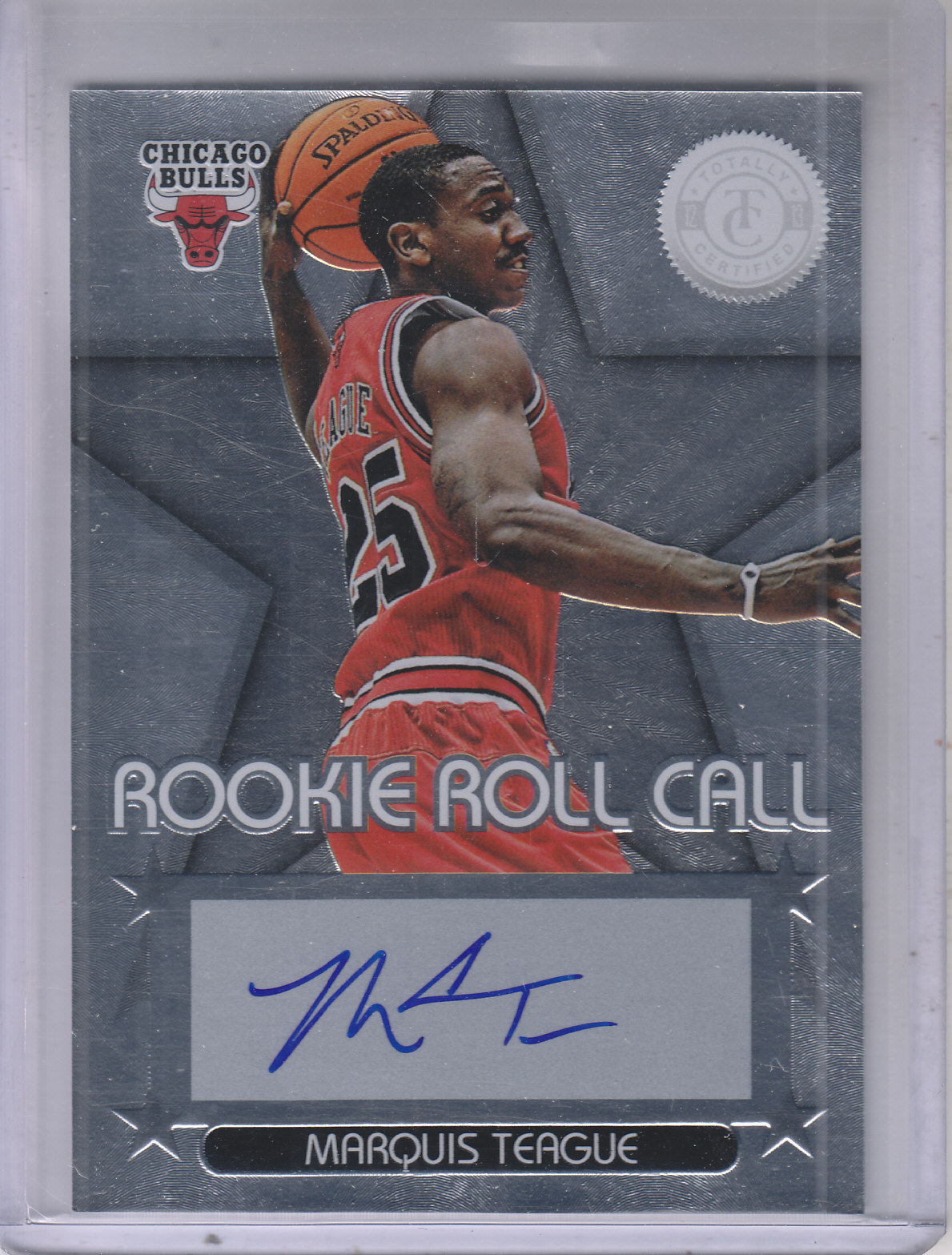 2012-13 Totally Certified Rookie Roll Call Autographs #60 Marquis Teague