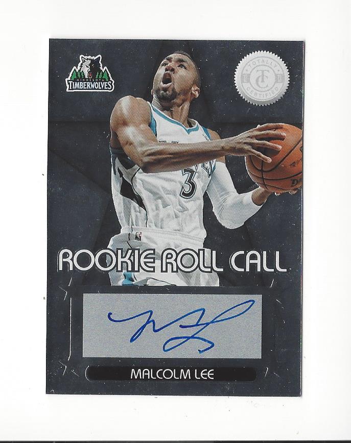 2012-13 Totally Certified Rookie Roll Call Autographs #65 Malcolm Lee