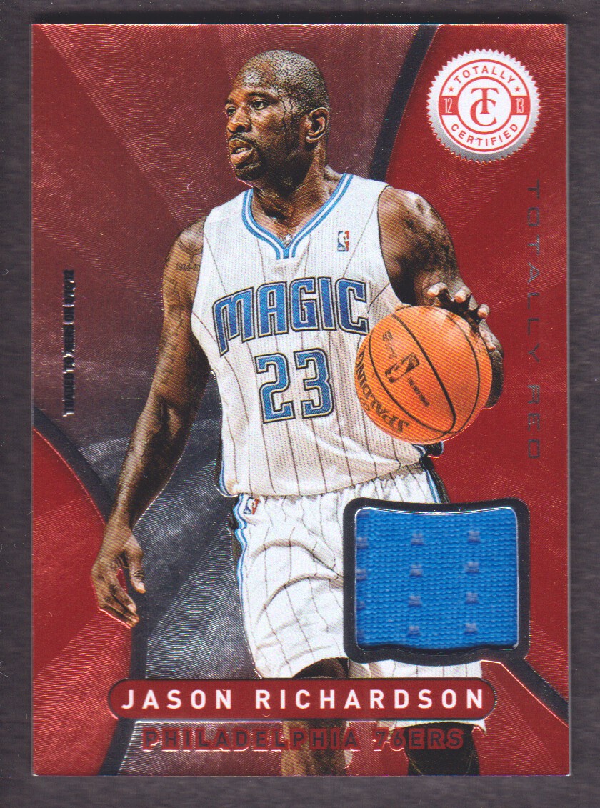 2012-13 Totally Certified Red Materials #22 Jason Richardson