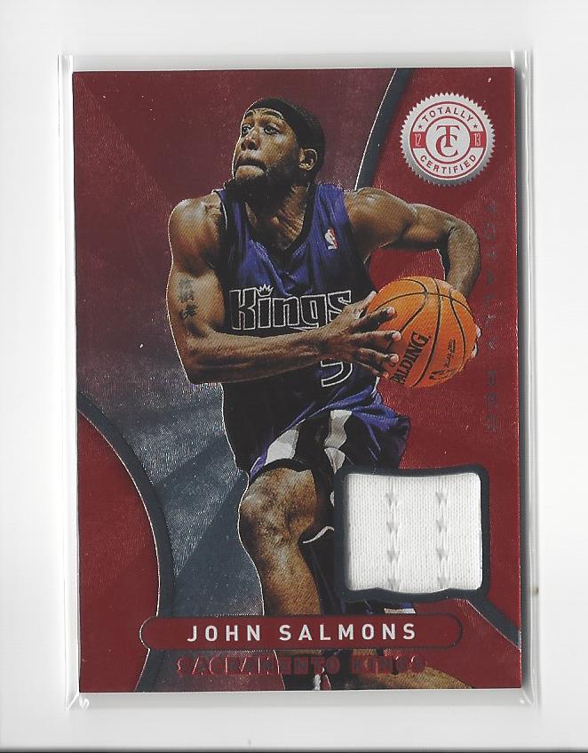 2012-13 Totally Certified Red Materials #26 John Salmons