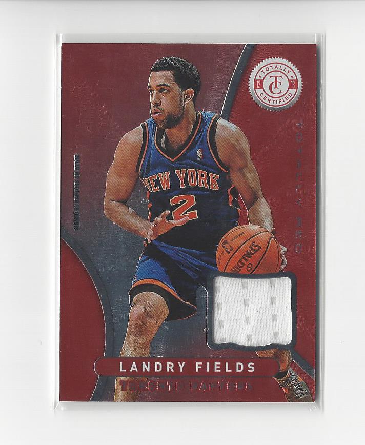 2012-13 Totally Certified Red Materials #38 Landry Fields