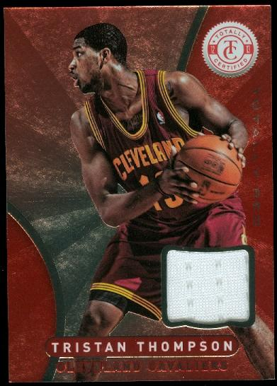 2012-13 Totally Certified Red Materials #52 Tristan Thompson