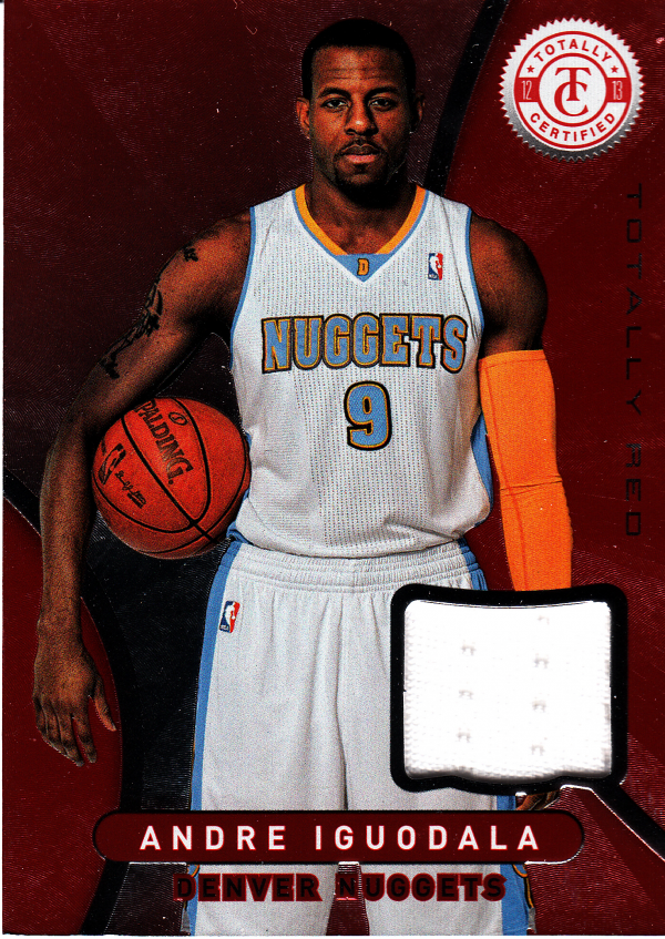 2012-13 Totally Certified Red Materials #57 Andre Iguodala