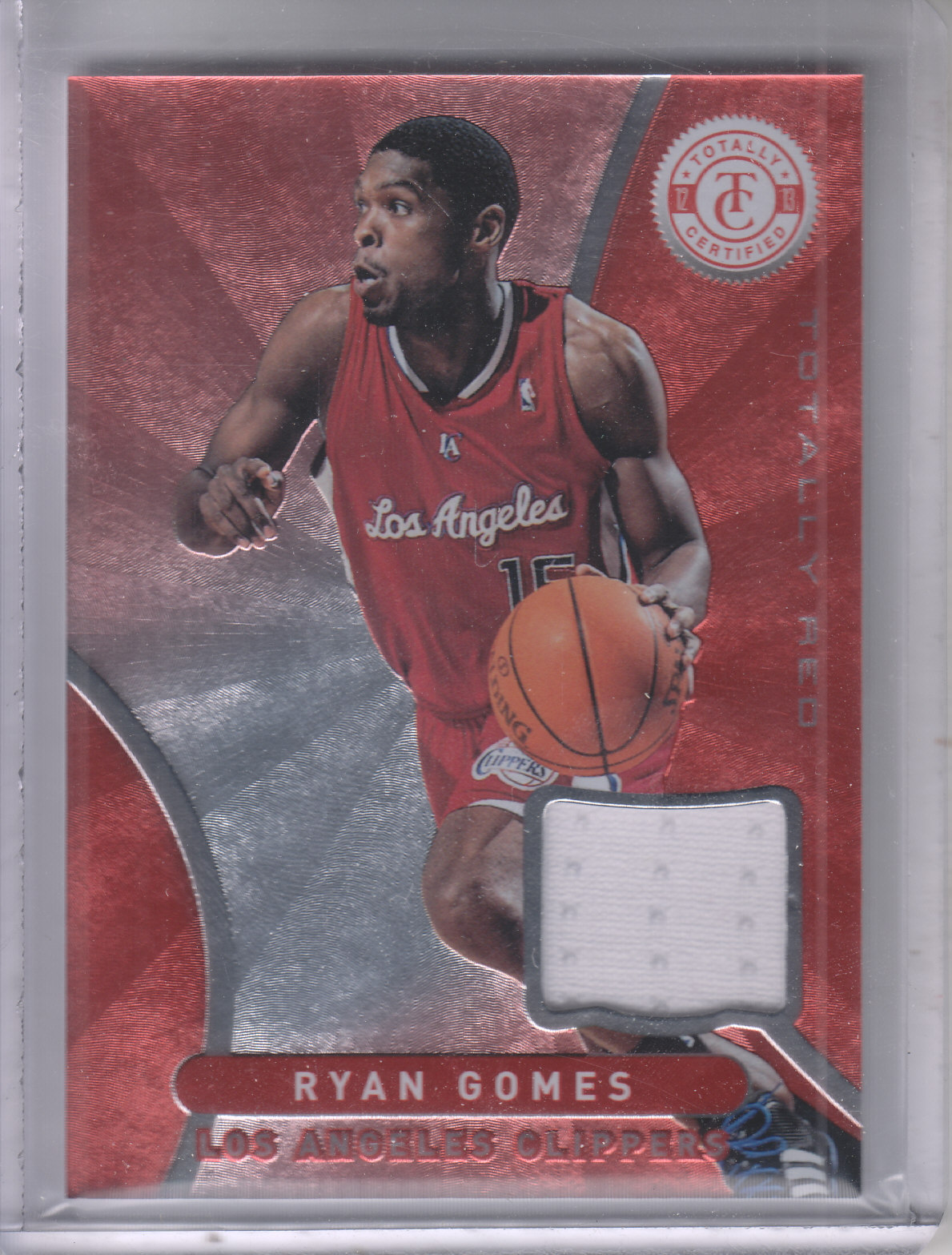 2012-13 Totally Certified Red Materials #79 Ryan Gomes