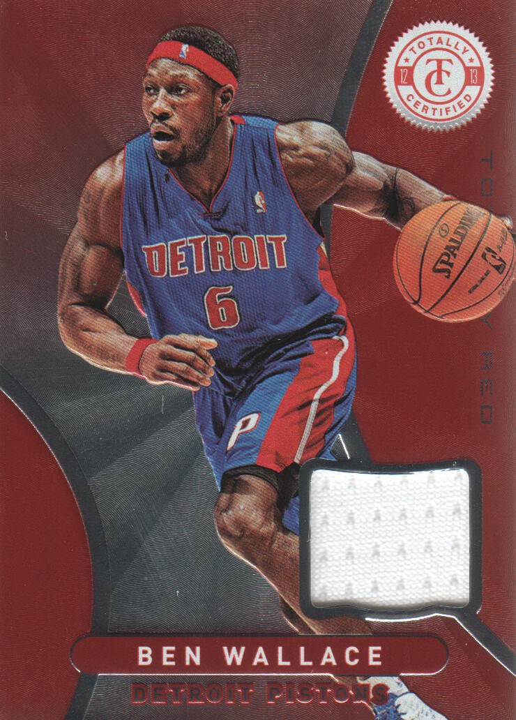 2012-13 Totally Certified Red Materials #118 Ben Wallace