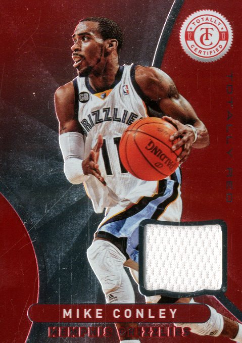 2012-13 Totally Certified Red Materials #128 Mike Conley