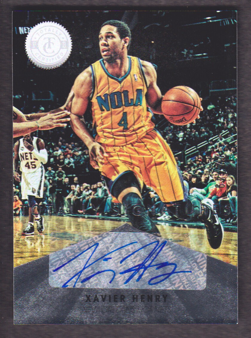 2012-13 Totally Certified Autographs #16 Xavier Henry/49