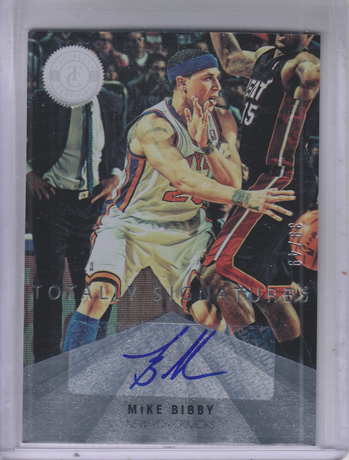 2012-13 Totally Certified Autographs #37 Mike Bibby/49