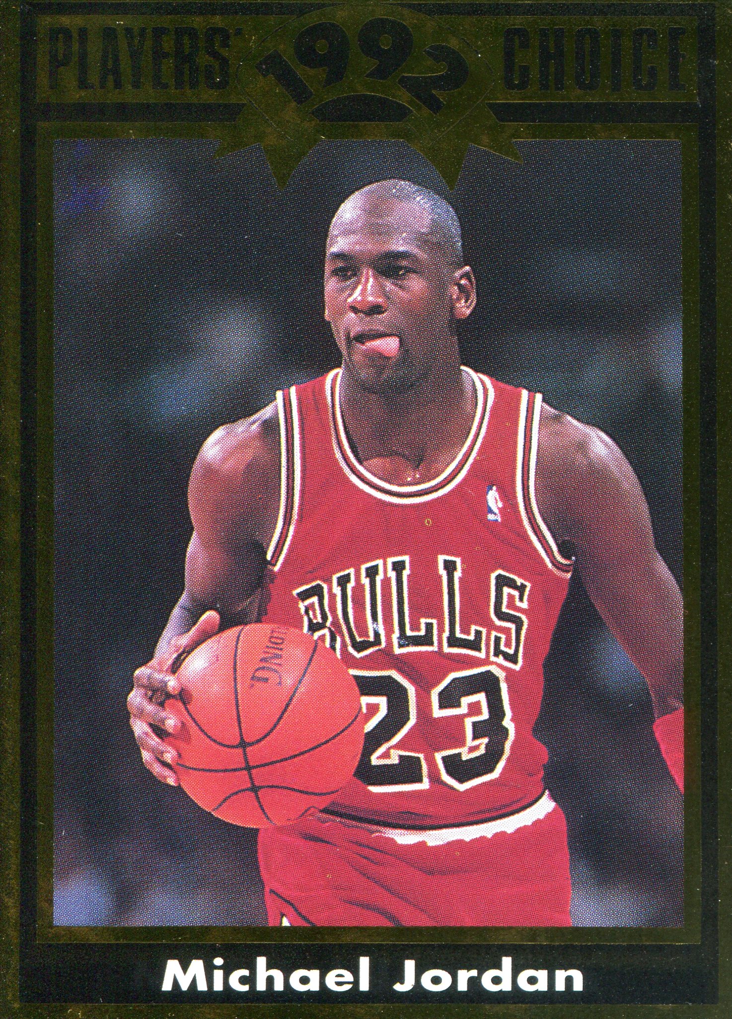 1992 Cartwright's Gold Foil Card #9 Michael Jordan