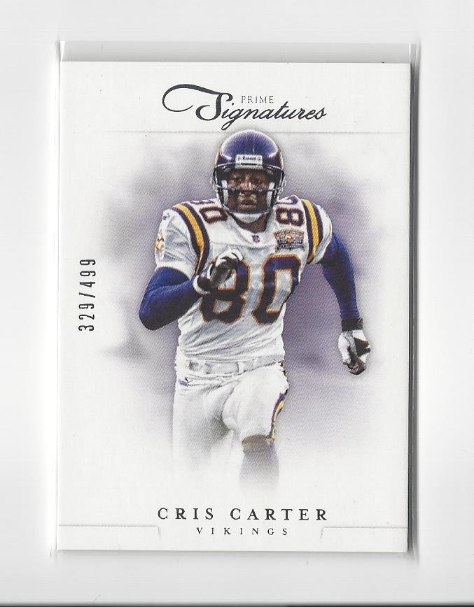 2012 Prime Signatures #175 Cris Carter