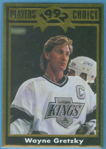 1992 Cartwright's Player's Choice Gold Card #10 Wayne Gretzky