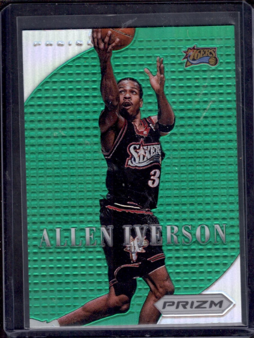 2012-13 Panini Prizm Most Valuable Players Prizms Green #8 Allen Iverson