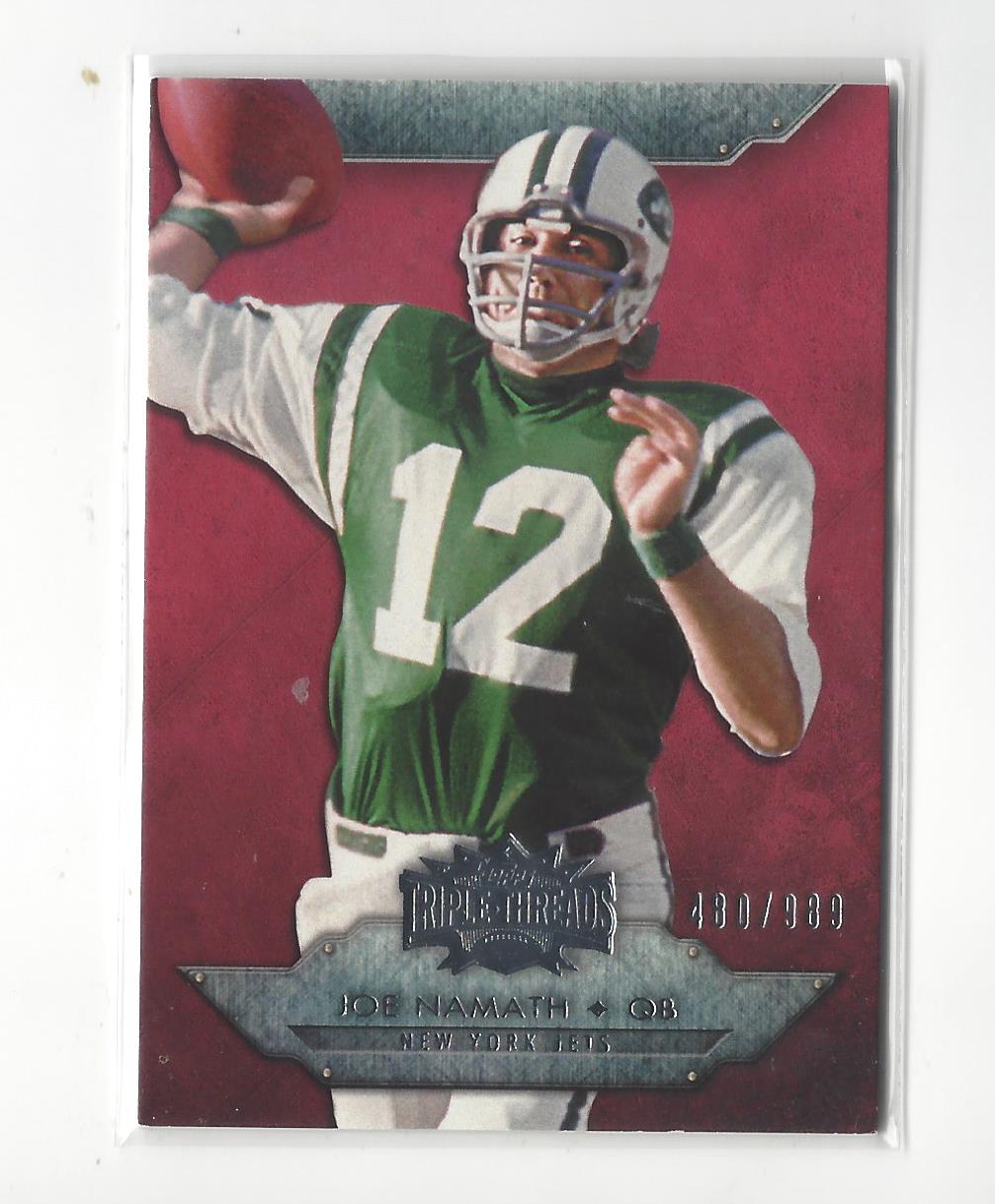 : 2007 Topps Co-Signers #41 Joe Namath : Collectibles