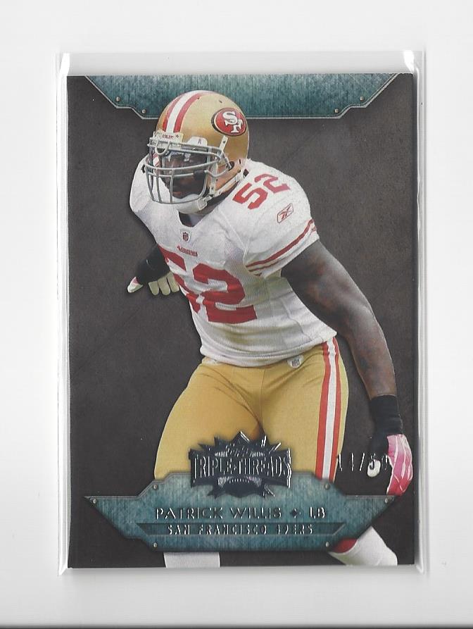 2012 Topps Triple Threads Onyx #55 Patrick Willis