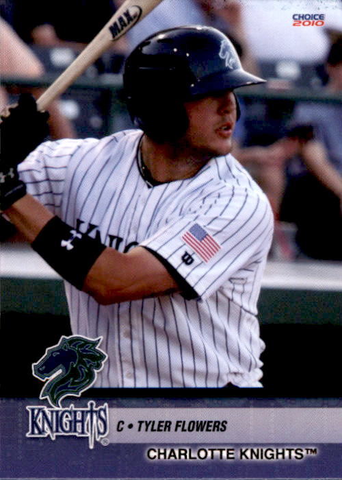 2010 Charlotte Knights Choice #7 Tyler Flowers