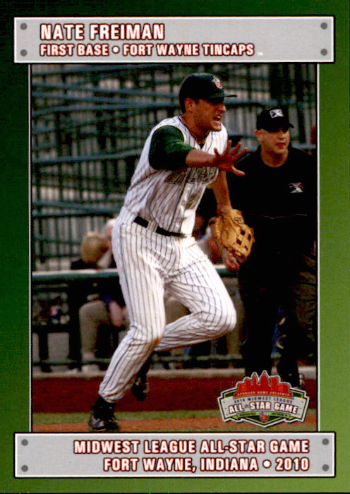 2010 Midwest League All-Stars Eastern Division Grandstand #6 Nate Freiman