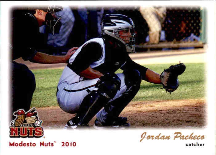2010 Modesto Nuts Grandstand #16 Jordan Pacheco