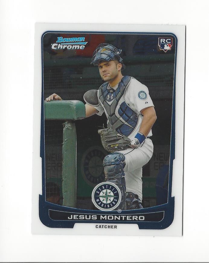 2012 Bowman Chrome Draft #30 Jesus Montero RC