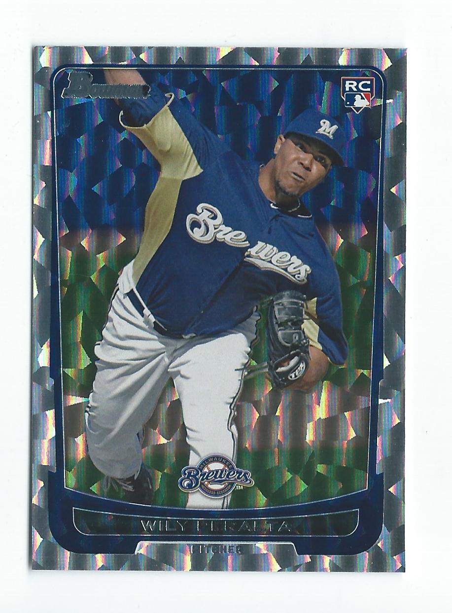 2012 Bowman Draft Silver Ice #48 Wily Peralta