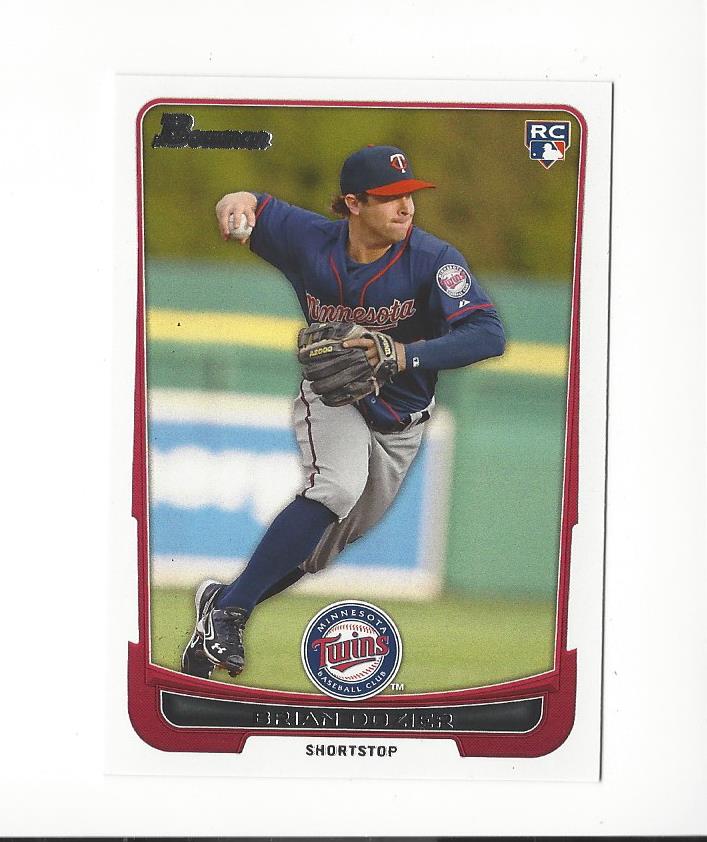2012 Bowman Draft #39 Brian Dozier RC