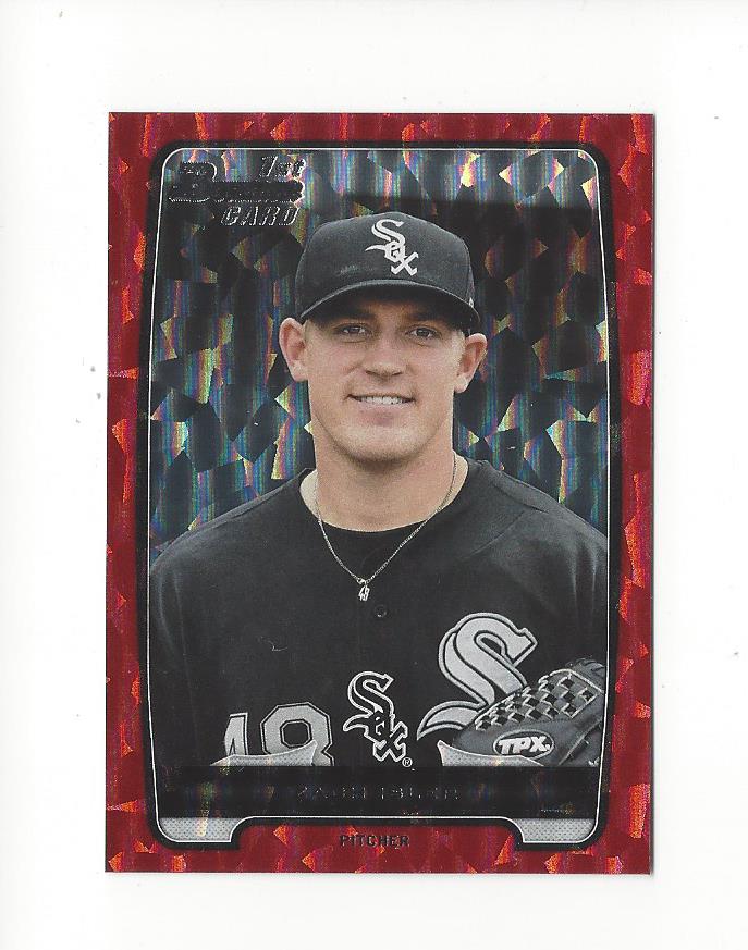 2012 Bowman Draft Draft Picks Red Ice #BDPP107 Zach Isler