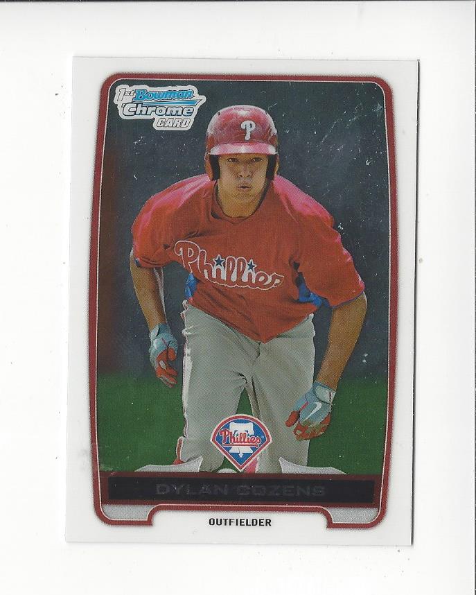 2012 Bowman Chrome Draft Draft Picks #BDPP42 Dylan Cozens