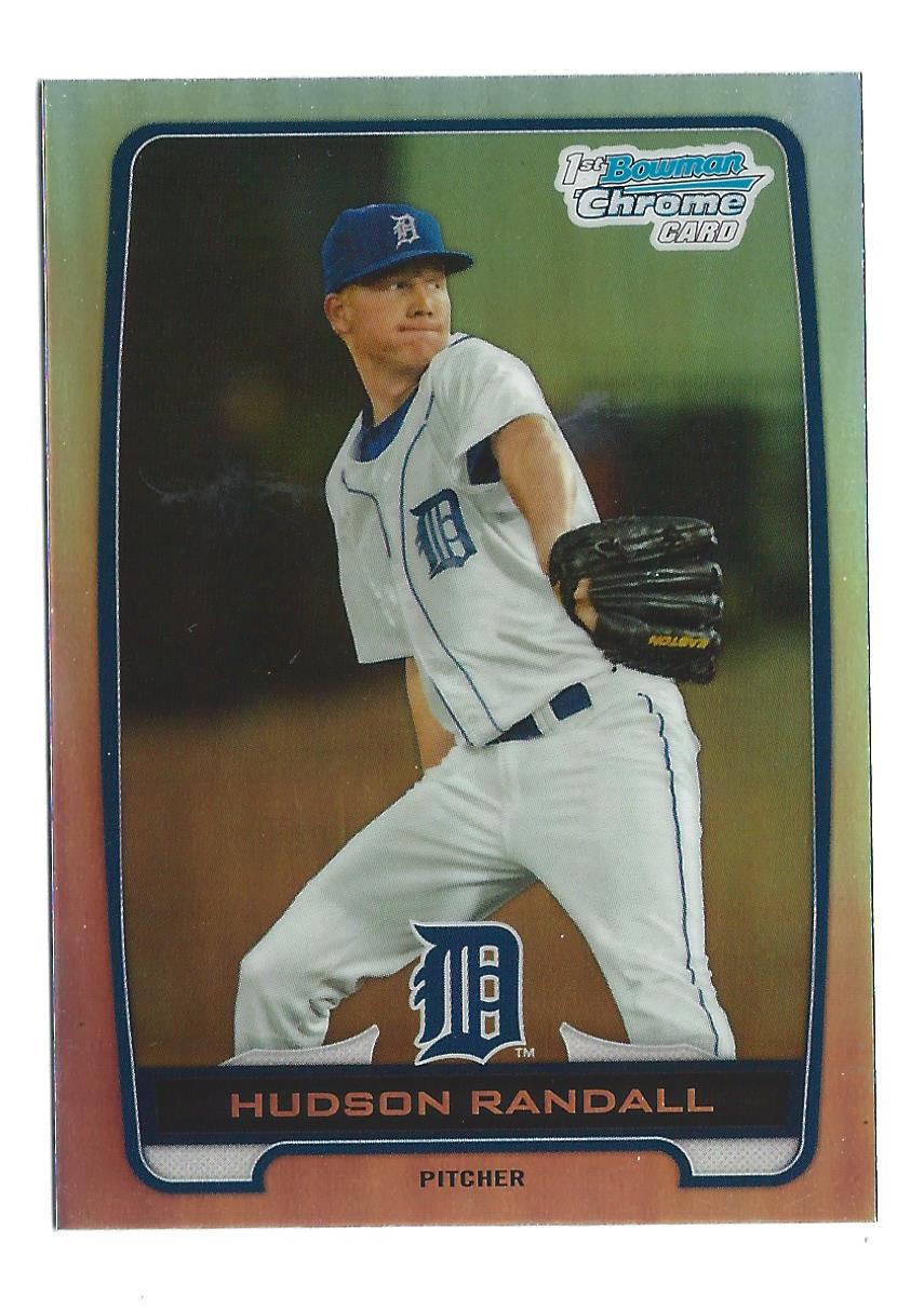 2012 Bowman Chrome Draft Draft Picks Refractors #BDPP69 Hudson Randall