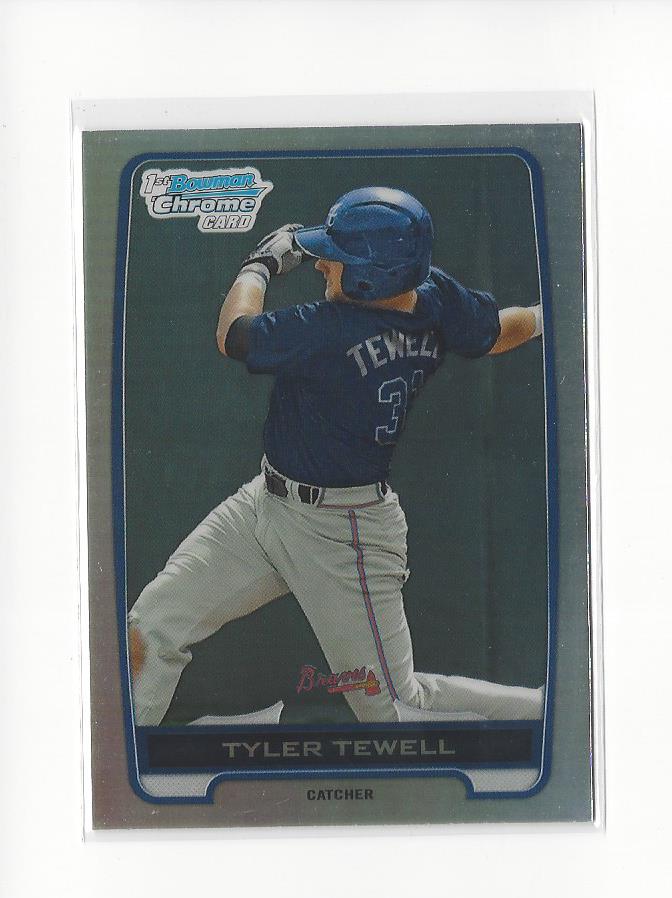 2012 Bowman Chrome Draft Draft Picks Refractors #BDPP93 Tyler Tewell