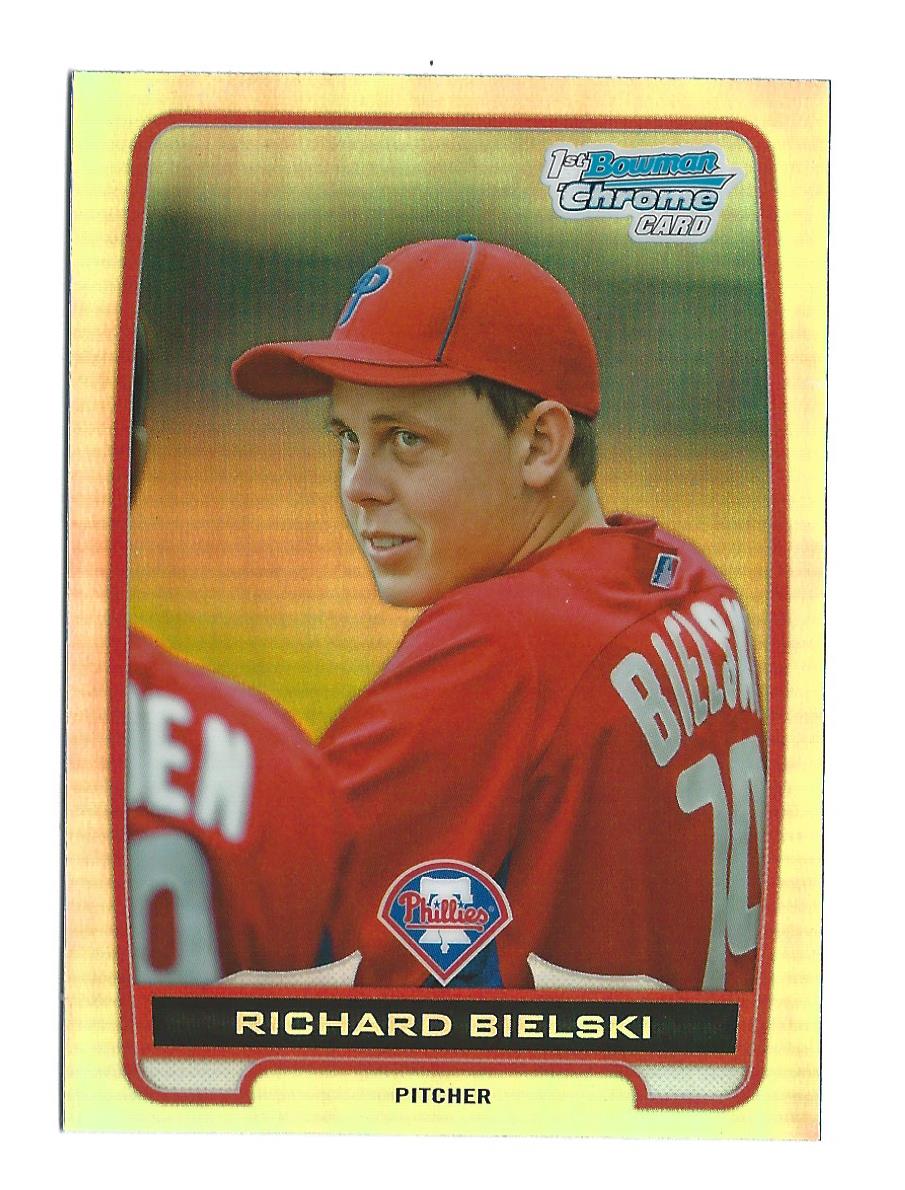 2012 Bowman Chrome Draft Draft Picks Refractors #BDPP97 Richard Bielski