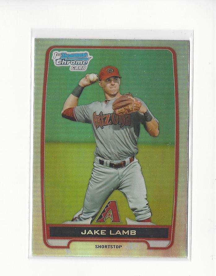2012 Bowman Chrome Draft Draft Picks Refractors #BDPP110 Jake Lamb